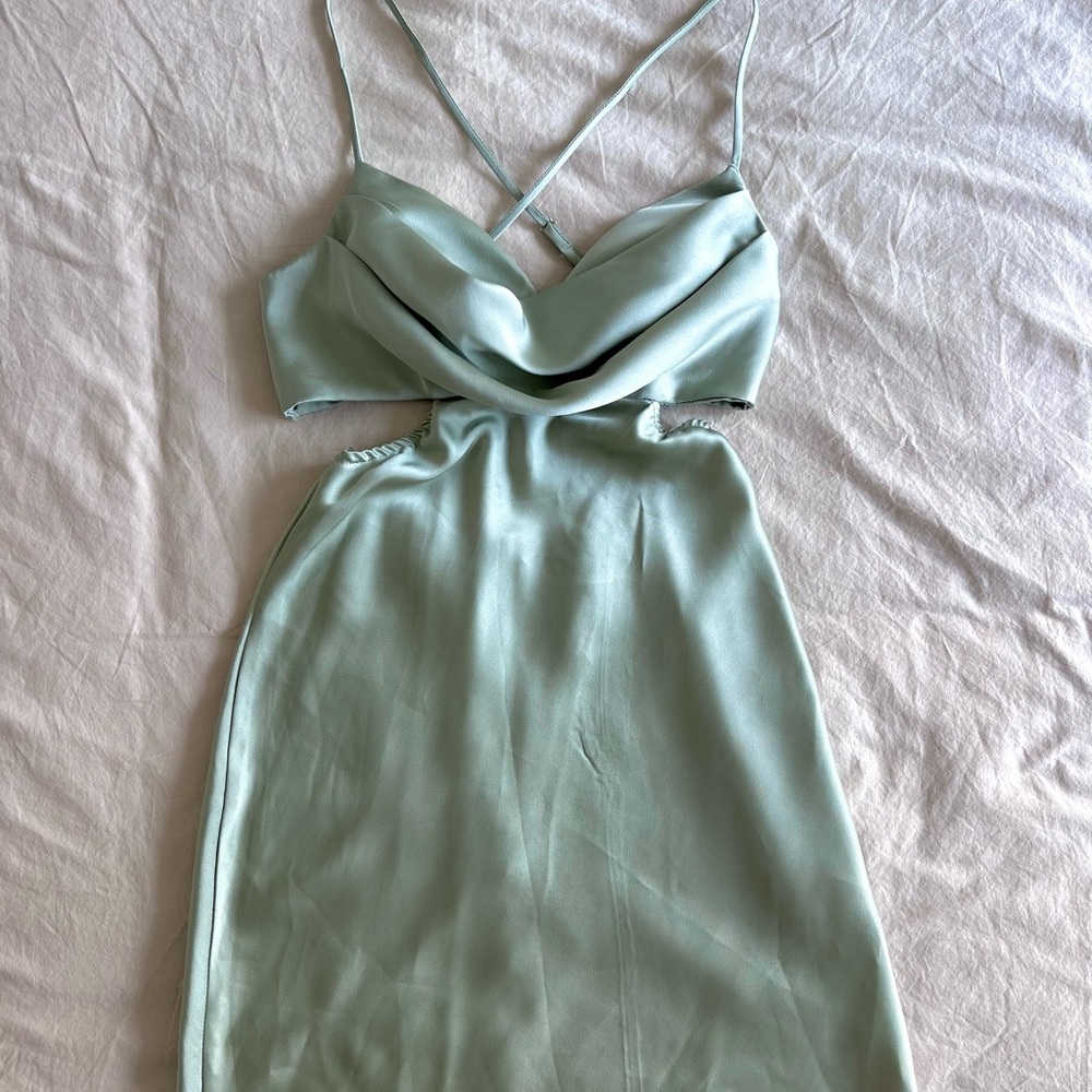 Green Princess Polly Cut Out Dress
